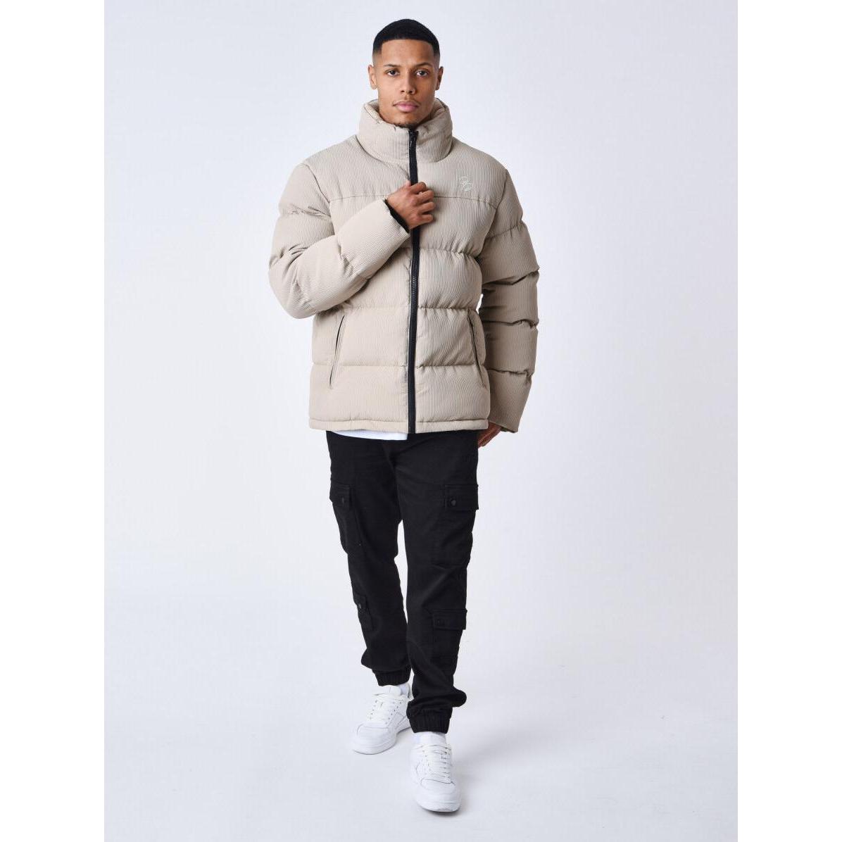 Project X Paris, Herren, Jacke, Gestepte Daunenjacke (M), Braun, M