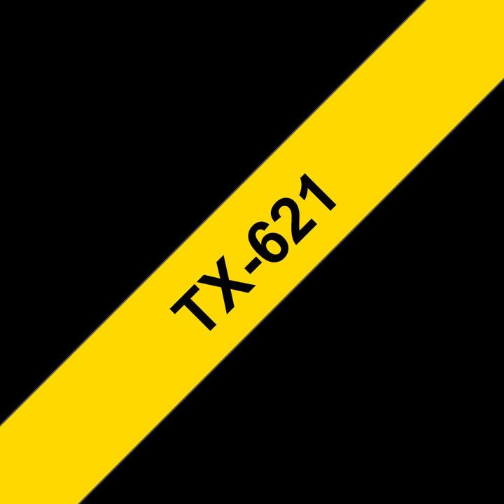 Actual product image Brother P-Touch (0.90 cm, Yellow, Black)