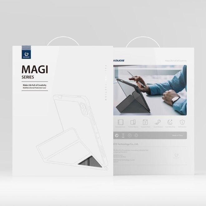 Produktbild Dux Ducis Magi Series Bookcover Hülle (Galaxy Tab S9 FE+, Galaxy Tab S10+, Galaxy Tab S9+)