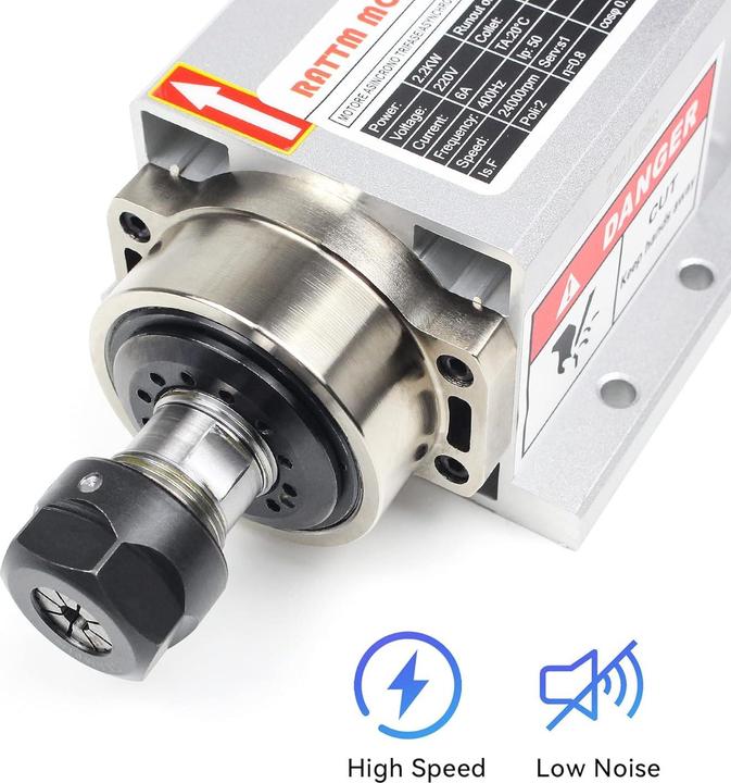 Immagine prodotto Rattmmotor CNC Spindelmotor Luftkühlung