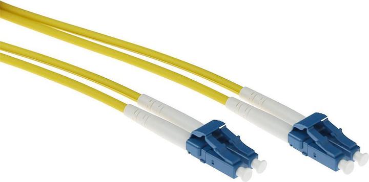 Immagine prodotto ACT 1 metro di cavo patch in fibra armata monomodale 9/125 OS2 duplex con connettori LC (CAT6, 1 m)