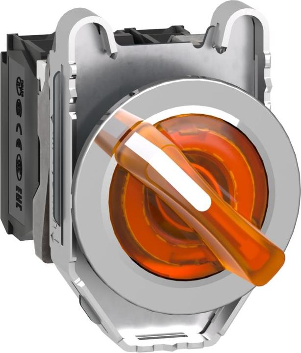 Produktbild Schneider Electric Leuchtwahlschalter komplett XB4F 30mm1S+1OE XB4FK125B5