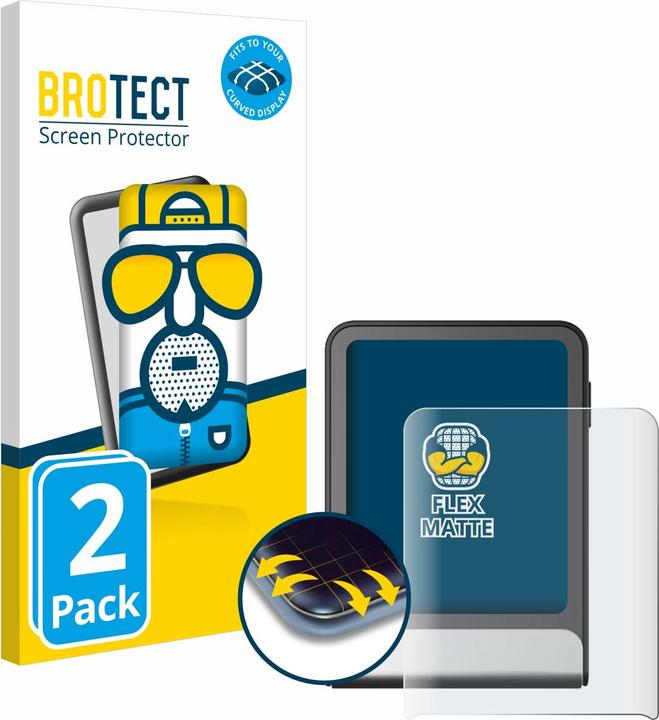 BROTECT Fullscreen Schutzfolie Displayschutz Folie Matt Entspiegelungsfolie