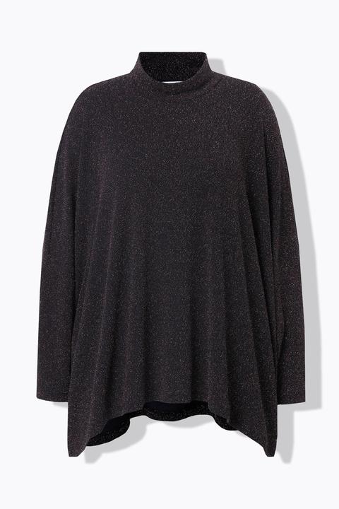 Produktbild Miamoda T-Shirt, oversized, Glitzer-Jersey (46, 48)