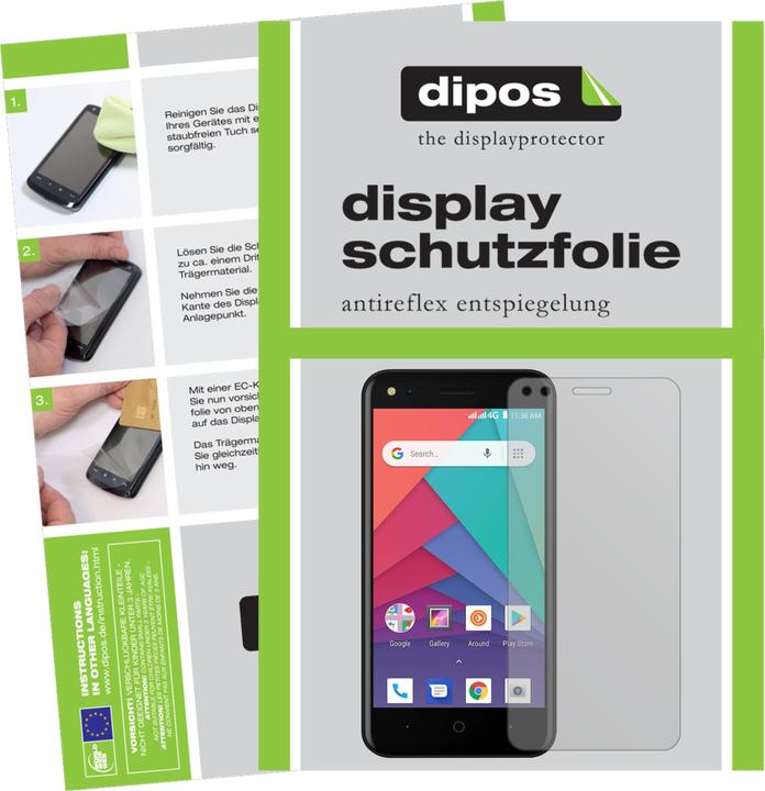 Actual product image Dipos Screen Protector Anti-Glare (5 Piece, Micromax Bharat Go)