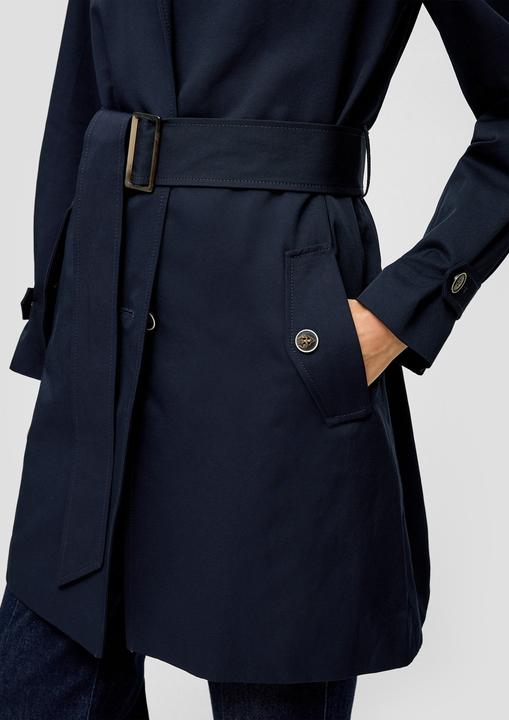 Produktbild s.Oliver Outdoor-Jacke Mantel mit Bindegürtel