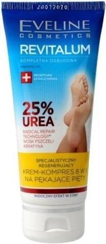 Eveline Revitallum complete restoration cream-compress 8in1 for cracking heels 100ml (Fussbad, 100 ml)