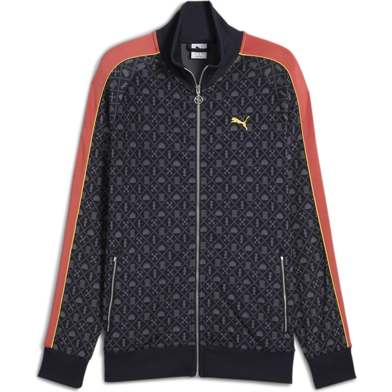 Puma, Herren, Laufjacke, ROAD TO UNITY AOP Track Jacket DK (S), Blau, S