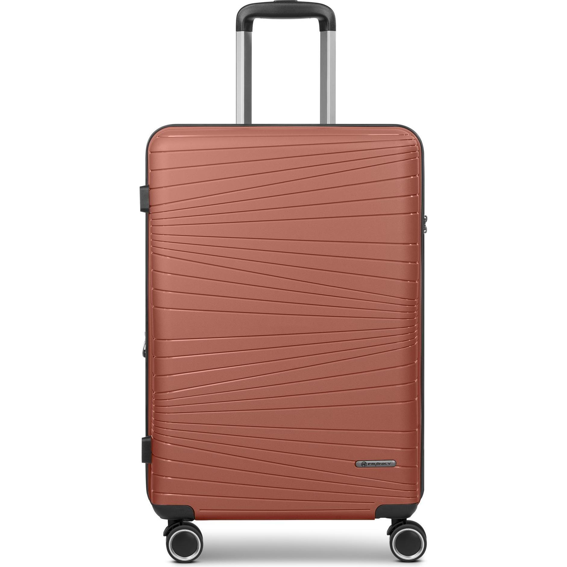 Franky, Koffer, Dallas 3.0, Braun, (74 l, M (50 - 90l))