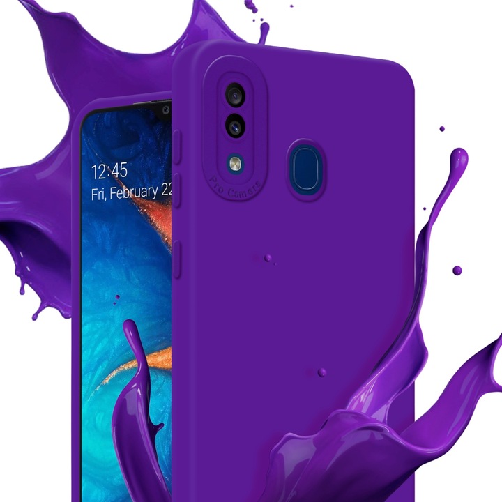 Produktbild Cadorabo Hülle für Samsung Galaxy A20 / A30 / M10s im TPU Fluid LM162 Style (Samsung Galaxy A20, Samsung Galaxy M10s, TCL A30)