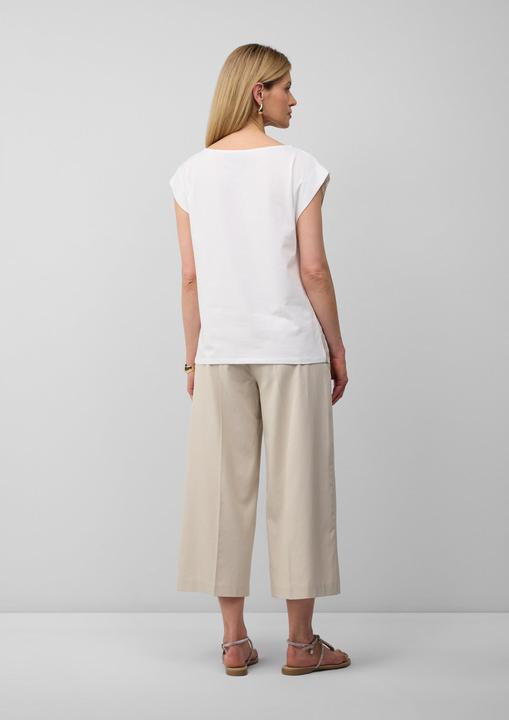 Actual product image S.Oliver T-Shirt Ärmelloses Blusenshirt mit Frontprint (48)