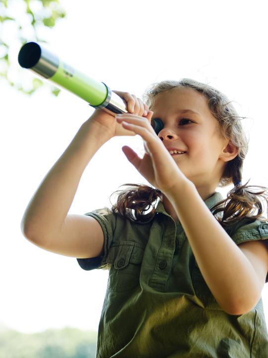 Actual product image Haba Telescope for children