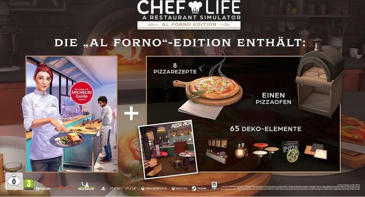 Produktbild Nacon Gaming Chef Life: A Restaurant Simulator - Al Forno Edition (PS5, DE)