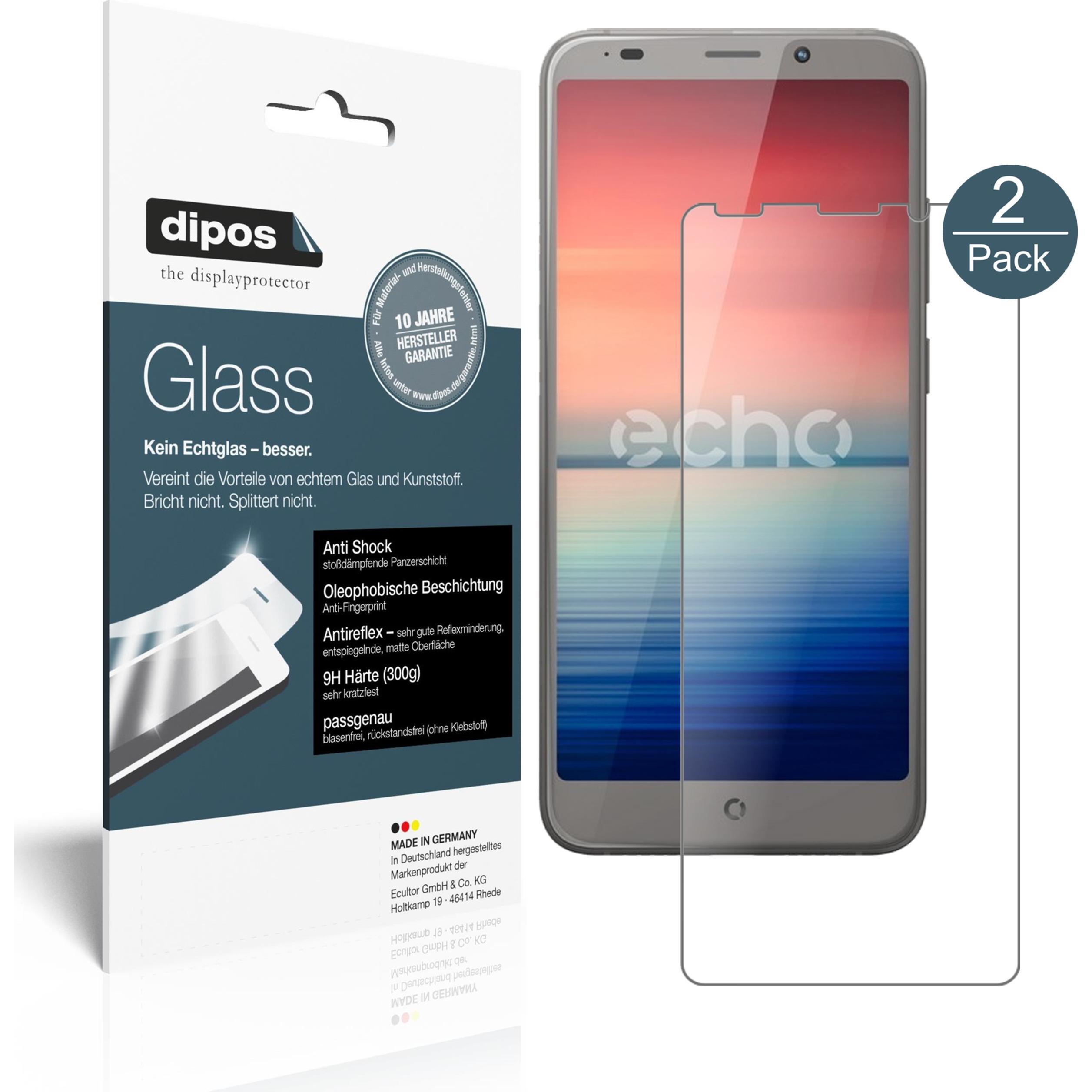 Dipos Displayschutz Anti-Shock (1 Stück, Echo Horizon Lite), Smartphone Schutzfolie, Transparent