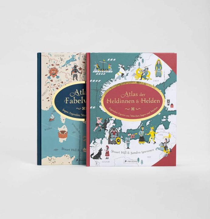 Actual product image Atlas der Heldinnen und Helden (German, Sandra Lawrence, Stuart Hill, 2020)