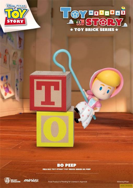 Produktbild Beast Kingdom Toy Story Mini Egg Attack Figuren 7 cm Brick Series Sortiment (8)