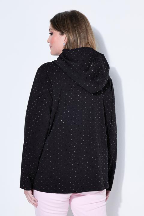Produktbild Miamoda Sweatjacke, Loose Fit, Kapuze, Zipper (46)