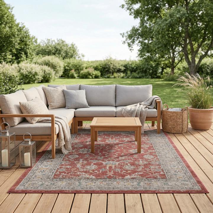 Produktbild Pergamon Indoor Outdoor Teppich Lagos Vintage (150 x 80 cm)