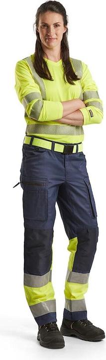 Produktbild Blakläder Stretch-Arbeitshose mit hoher Sichtbarkeit Damen (48)