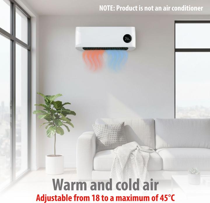 Actual product image alpina Wandheizgerät (1000 W)