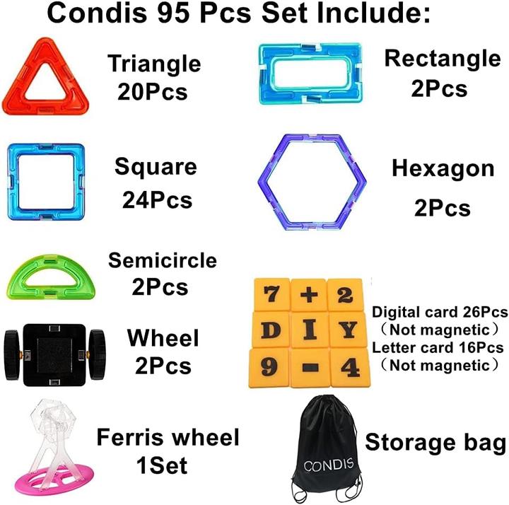 Image du produit Condis Magnetische Bausteine