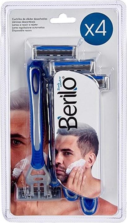 Immagine prodotto Berilo Lamette monouso blu (12 pezzi)
