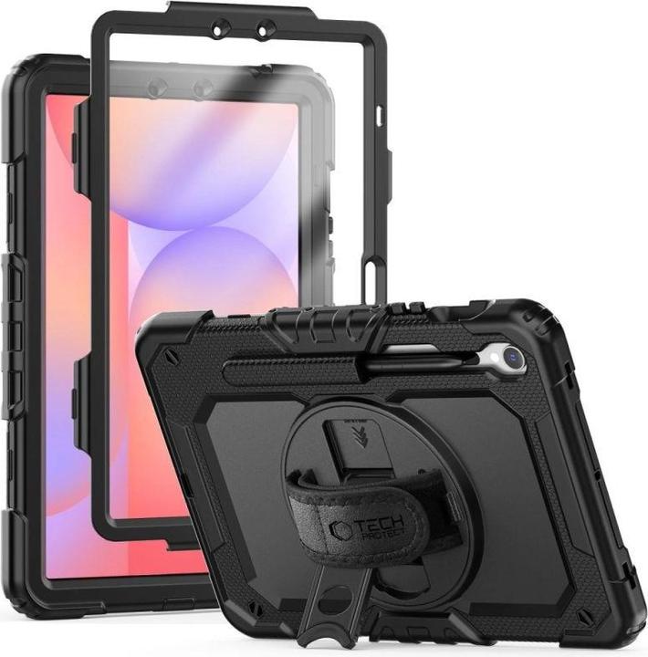 Actual product image Tech-Protect Solid360 case for Samsung Galaxy Tab S9 FE 10.9" X510 / X516B - black