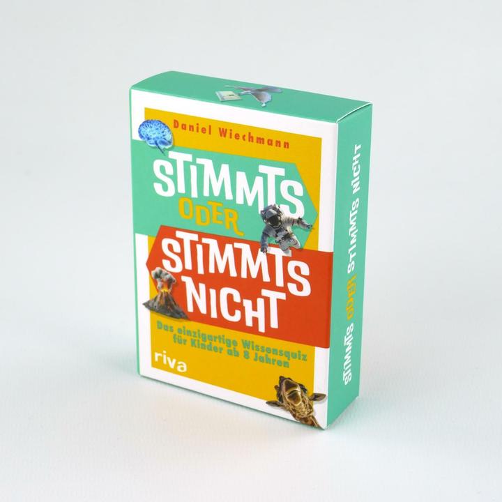 Produktbild Stimmts oder stimmts nicht?  Das einzigartige Wissensquiz für Kinder ab 8 Jahren (Deutsch, 1 Spieler)