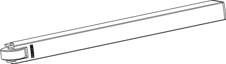 Produktbild Geze Mitnehmerklappen CB flex (Balkontür, Eingangstür, Holztür, Zimmertür, Indoor)