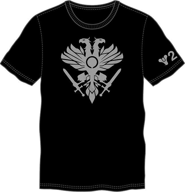 Immagine prodotto Bioworld Maglietta Destiny 2 - Logo del Crogiolo Nero L (L)