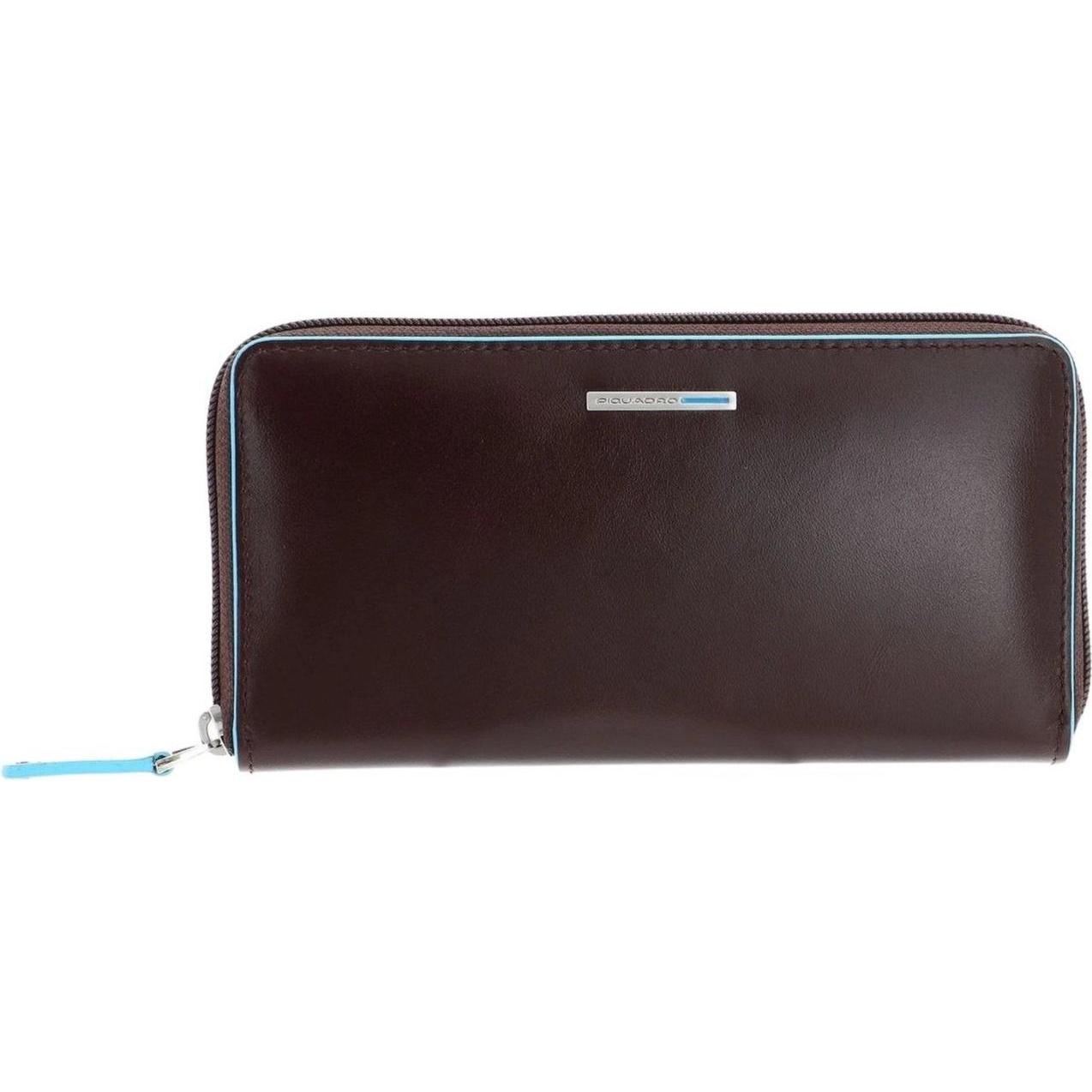 Piquadro, Damen, Portemonnaie, Wallet, Braun