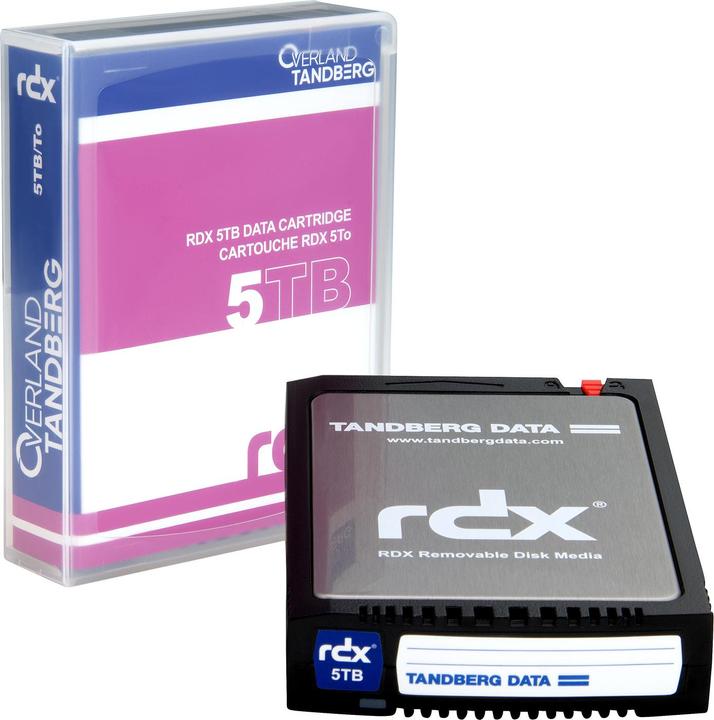 Image du produit Tandberg Data RDX Moyen (RDX (HDD), 5000 Go)