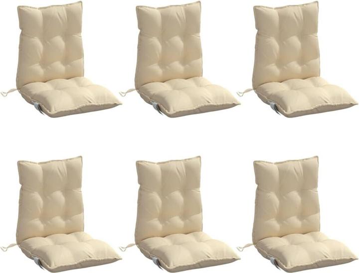 Produktbild vidaXL Gartenstuhlauflage für Niedriglehner (100 x 50 cm)