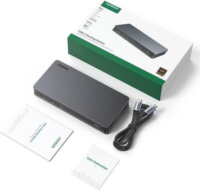 Actual product image Ugreen CM615 (USB-C, 9 Ports)