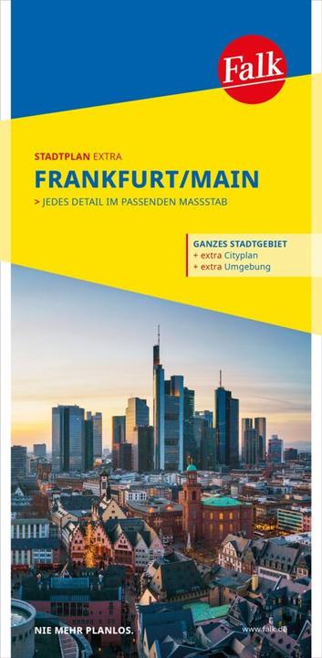 Immagine prodotto Falk Mappa della città Extra Francoforte sul Meno 1:20.000