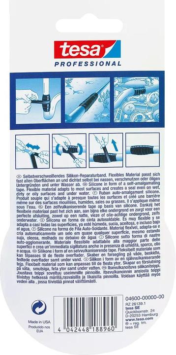 Produktbild tesa XTREME CONDITIONS 3m:25mm transp. (25 mm)