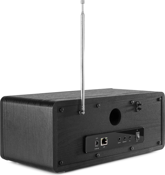 Produktbild Audizio Internet Radio Rome Schwarz (DAB+, Internetradio, FM, Bluetooth)