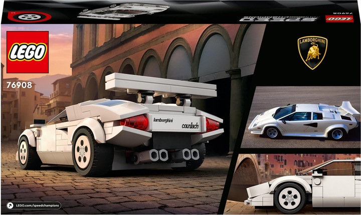Productafbeelding LEGO Lamborghini Countach (76908, LEGO Snelheidskampioenen)