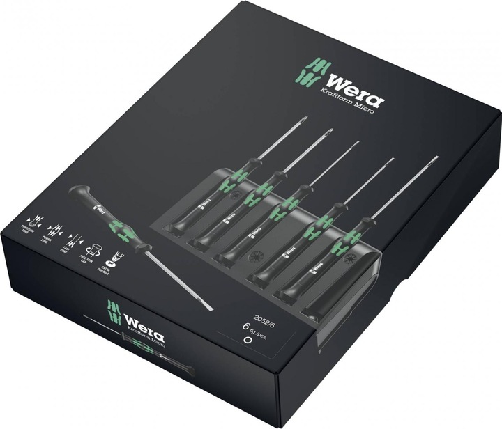 Actual product image Wera 2052/6 Rack (Allen screw)