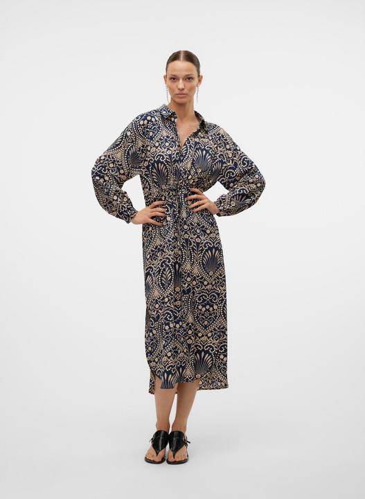 Actual product image Vero Moda VMVILJA Midikleid Hemdblusenkleid (M)