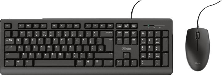 Actual product image Trust Primo Keyboard USB QWERTY German Black (DE, Cable)