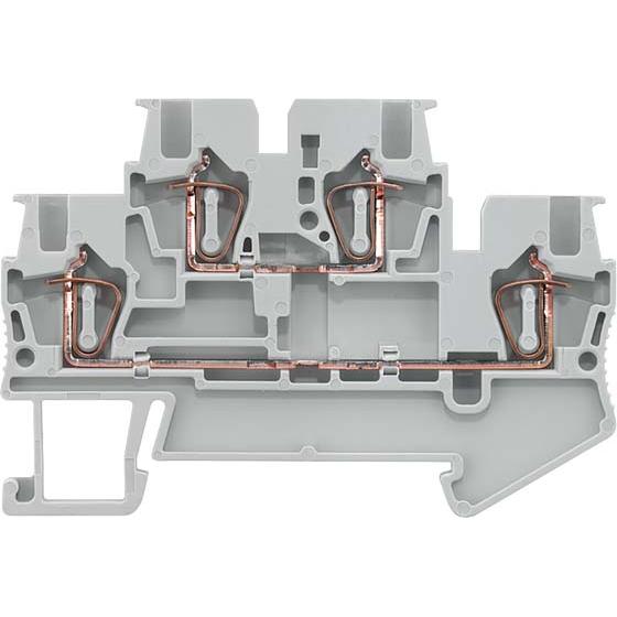 50x Siemens, Verteilerschrank Zubehör, Reihenklemme 1,5qmm 2Etagen 2kl gr 17,5A 8WH2025-0AE00