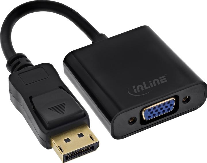 Produktbild InLine DisplayPort zu (VGA, 15 cm)