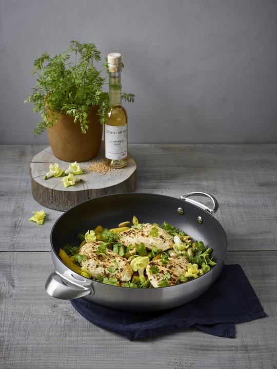 Produktbild Scanpan 65113200 Chef Pfanne mit Deckel - CTX, 32 cm 65113200 (Aluminium, Stahl, 32 x 10.50 cm)