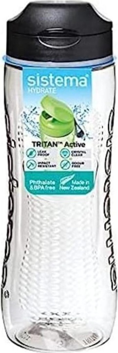 Sistema Tritan Active Bottle 800ml -Black (0.80 l)
