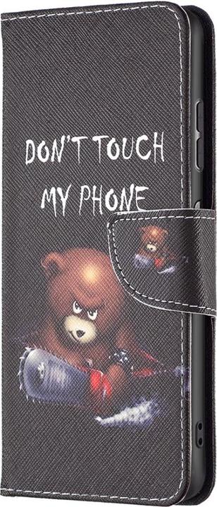 Actual product image Cover-Discount Nokia G11 / G21 - Leather Cover Don't Touch (Nokia G11, Nokia G21)