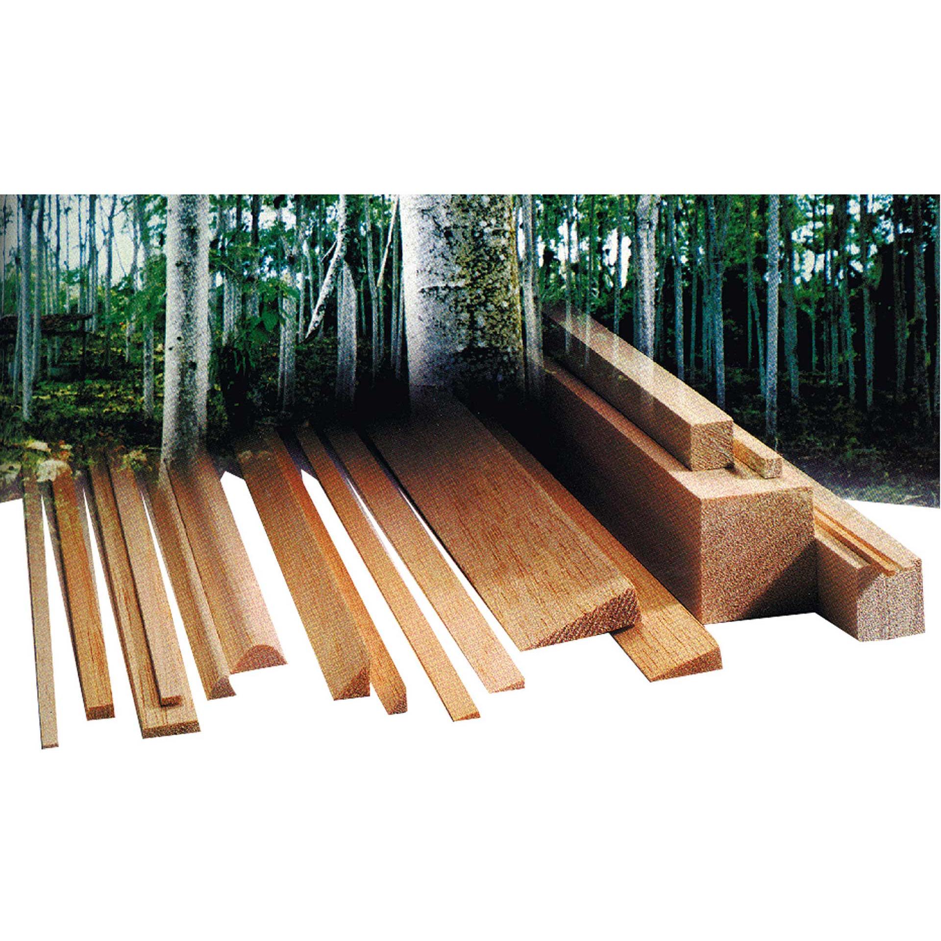 Aigner Balsa kieferleiste 2/2mm/1lfm