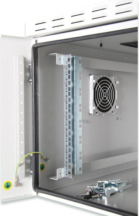 Actual product image Digitus IP55 outdoor wall-mounted enclosure DN-19 09U-6/6-I-OD (9 RU, 19 inch rack)