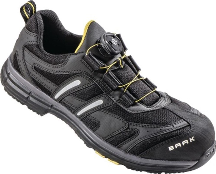Produktbild Baak Sicherheitsschuh Captain John Grösse 41 schwarz/grau S1P SRC ESD EN ISO 20345 Mikrofaser/Nylontextil (S1P, 41)