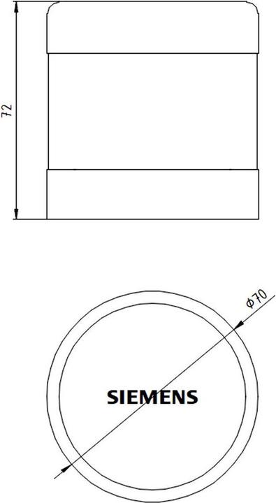 Produktbild Siemens Signalsäule
